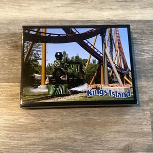 Kings Island- Train-Diamondback 500 Piece  (14"×20") Jigsaw Puzzle! Sealed New